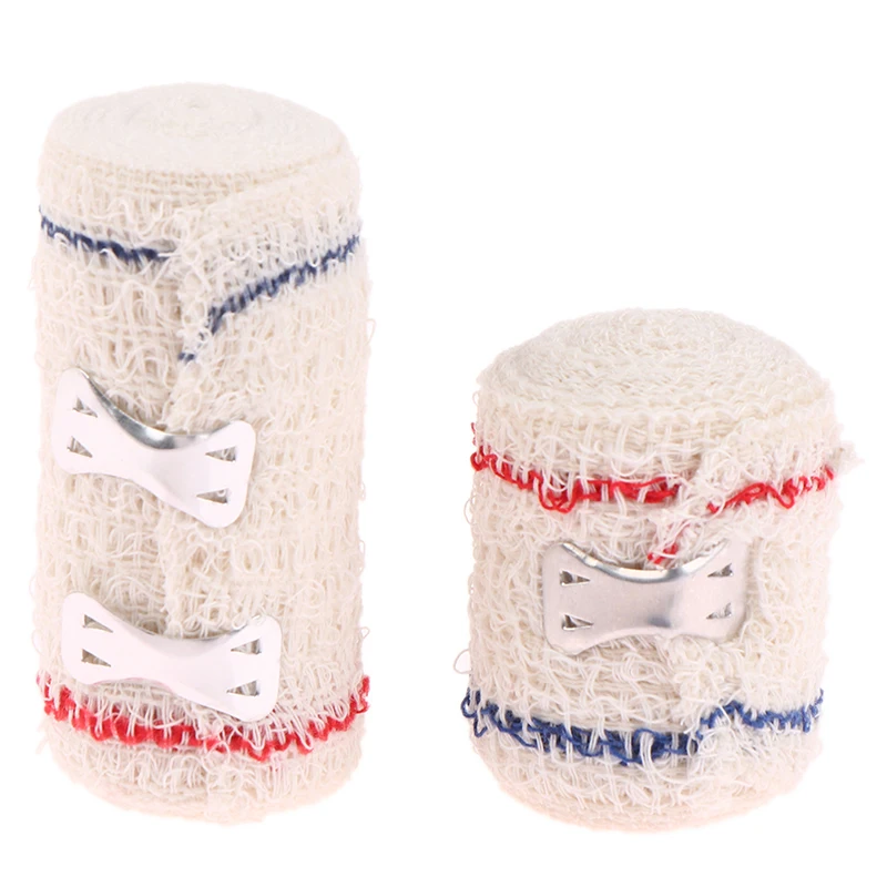Athlete  Elastic Tape  Cotton  Bandage Skin Friendly Stretch Gauze Bandage Medical Conforming Elastic Crepe Bandage