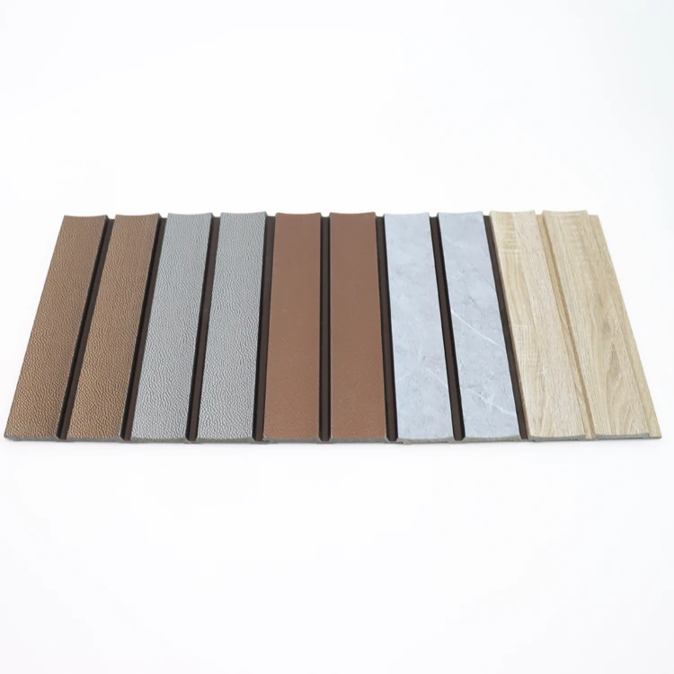 120*12mm Cornice Baseboard Moulding Waterproof Interior 3D Wood Color Decoration PS Wall Panels