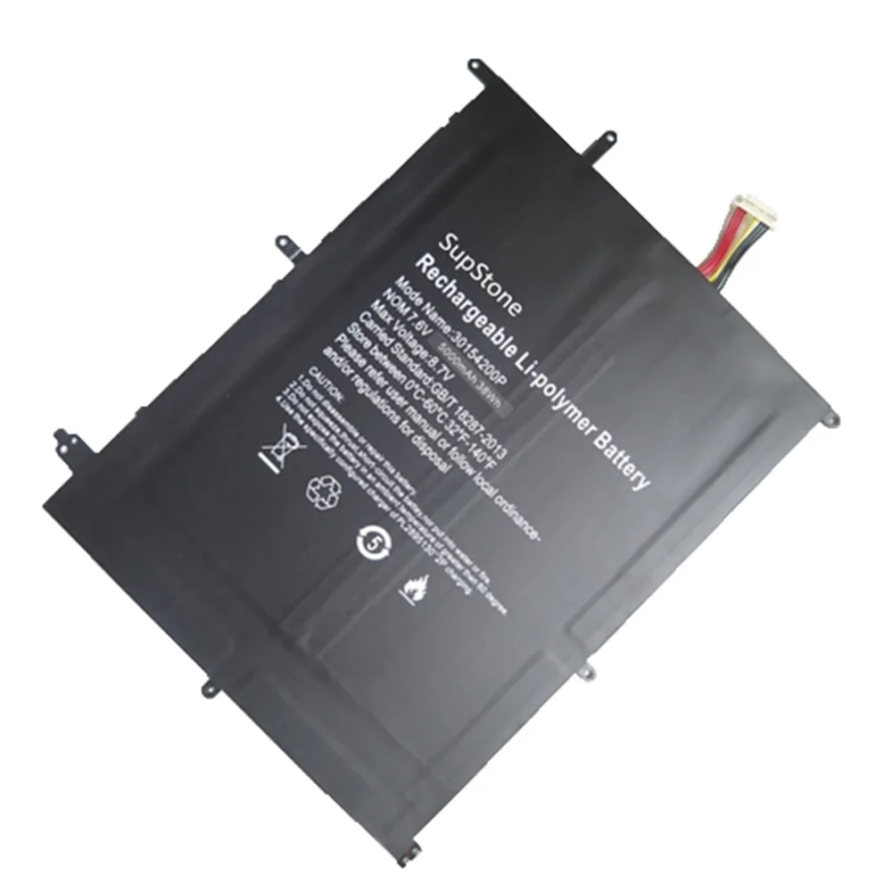 7.6V 38WH 30154200P HW-3487265 31152200P Laptop Battery For BBEN N14W TH140A AK14 For Teclast F6 Pro,F7 Plus,TH133C-MC