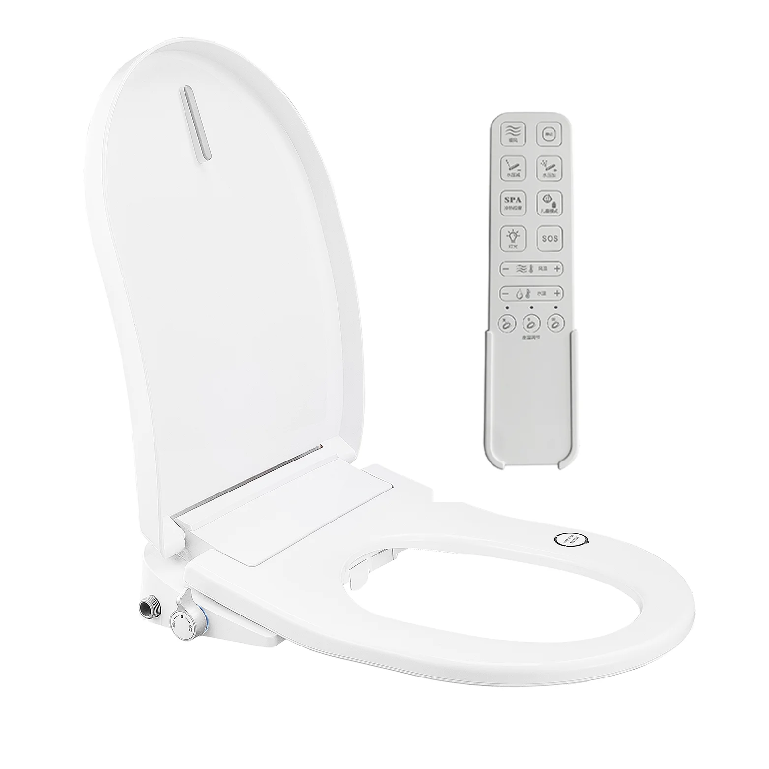 New design remote and dryer smart bidet toilet seat