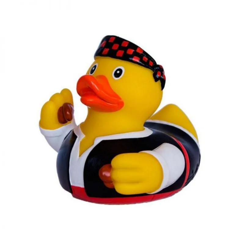 Custom Cute PVC Ethnic Floating Rubber Duck Plastic Mini Action Figure Vinyl Anime Figure Toy Craft Toy