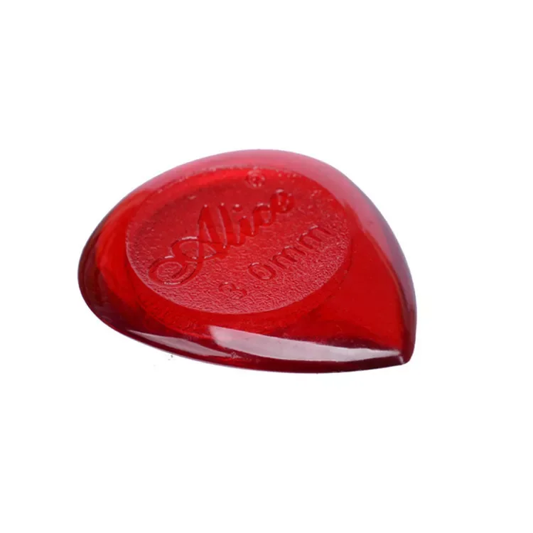 Wholesale Alice Drop-shaped Guitar Picks 1mm/2mm/3mm Transparent Durable Clear PC GuitarPicks