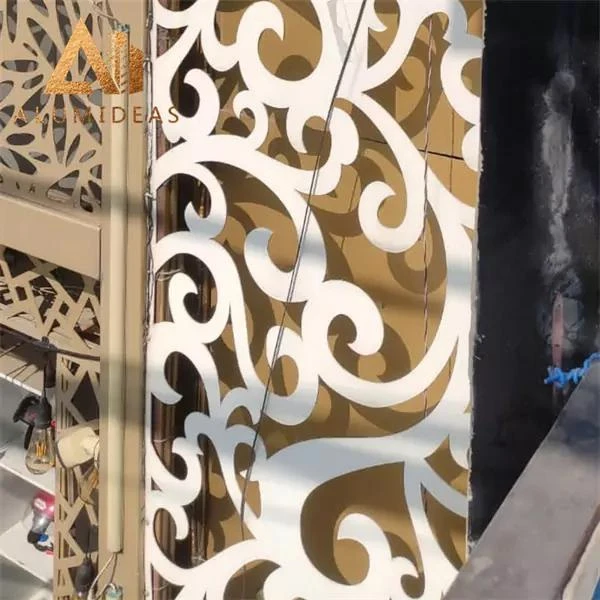 Professional Manufacture Aluminum Expanded Metal Mesh Panels for  Exterior Wall Cladding Wall