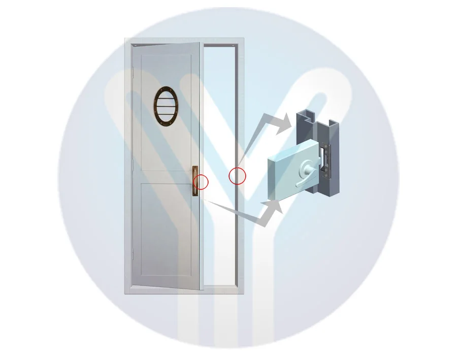 Adjustable Narrow-type Electric Strike YS-134E