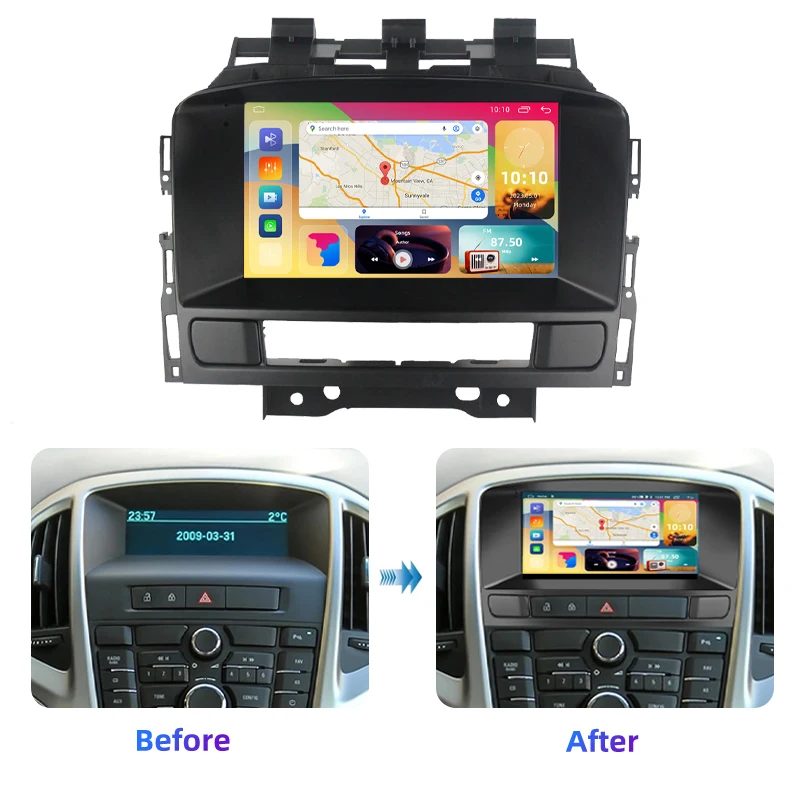 Henmall Android Car Radio For Opel Astra J 2011-2013 Multimedia Android Navigation Player CAR GPS System with carplay