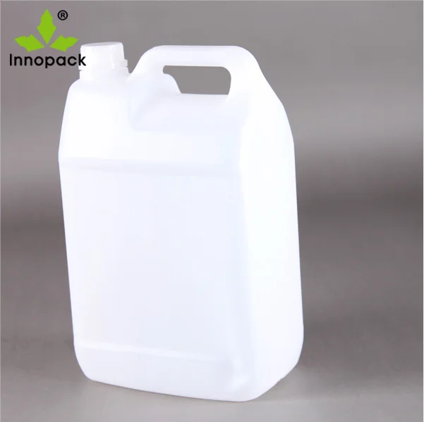 HDPE pink juice 5l plastic 2liter water bottle 5 liter rectangle jug container jerrycan with pump