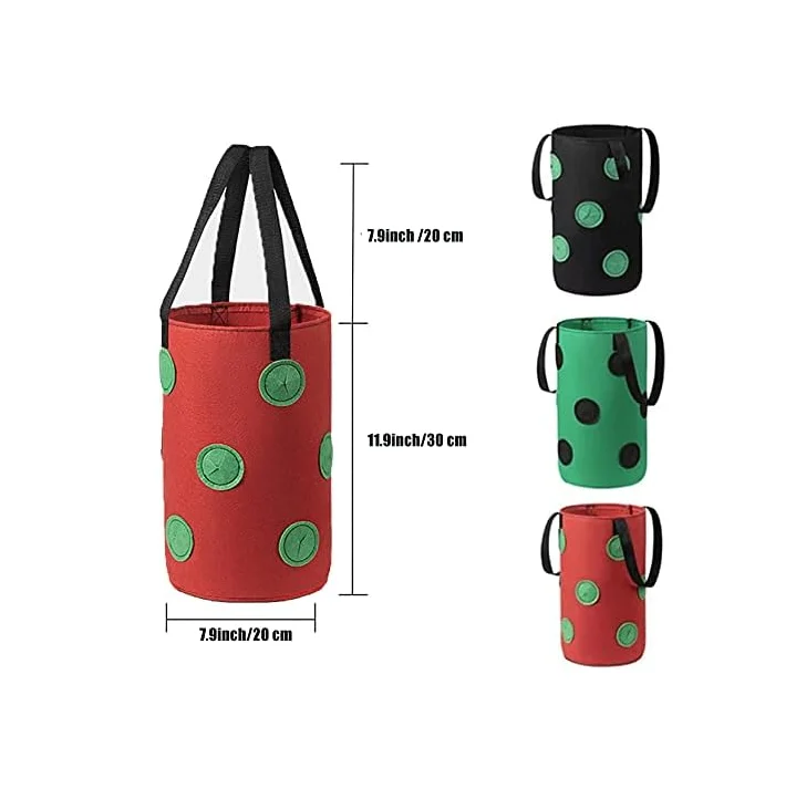 2023 Latest Hot product non-woven fabric grow bags nursery pots fabric flower 7 gallon planting pots for garden home farms