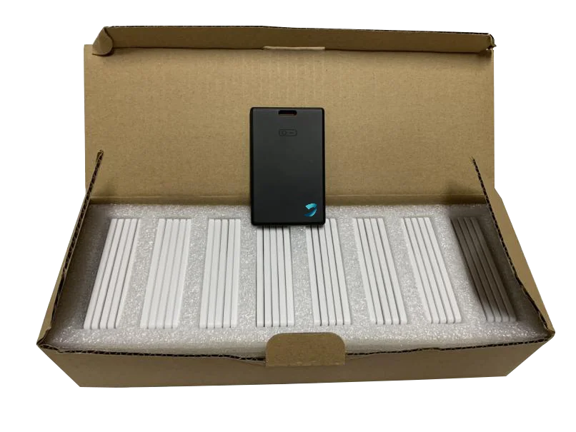  Маячок типа карты STiE7 BLE5.0 iBeacon & Eddystone с поддержкой настройки NFC RFID и