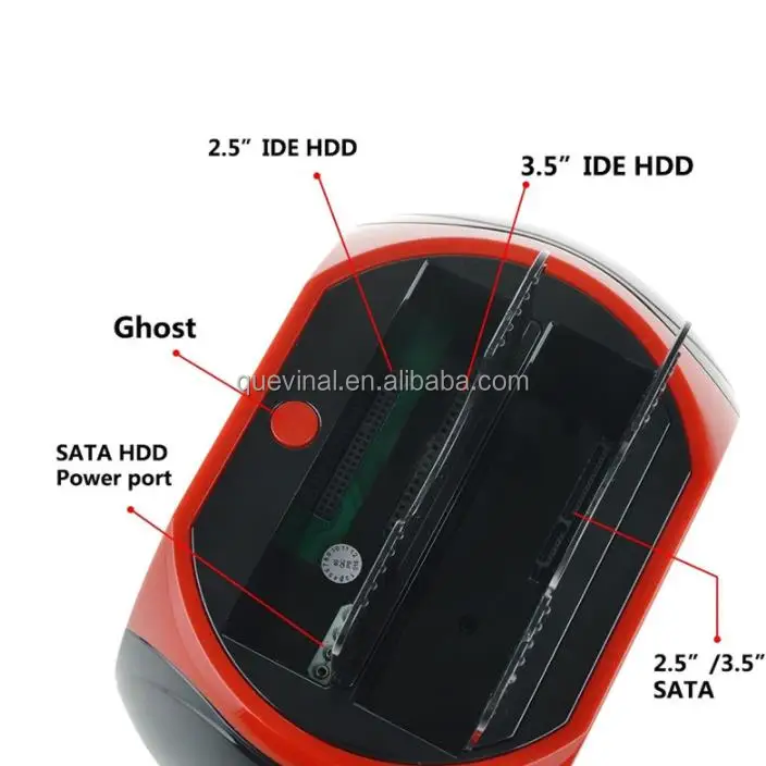 Removable Disk Box Hard Disk Base Backup Multi-function Hard Disk Base Card Reader HUB USB2.0 IDE/SATA All In One Reader