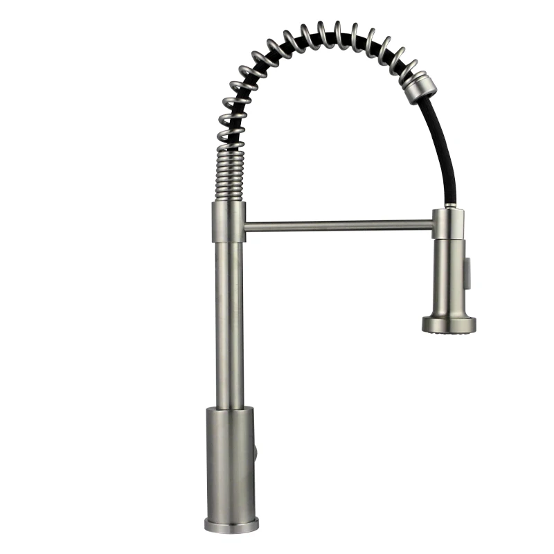 Brass Pull down single handle garden decorative modern style outdoor kitchen faucet