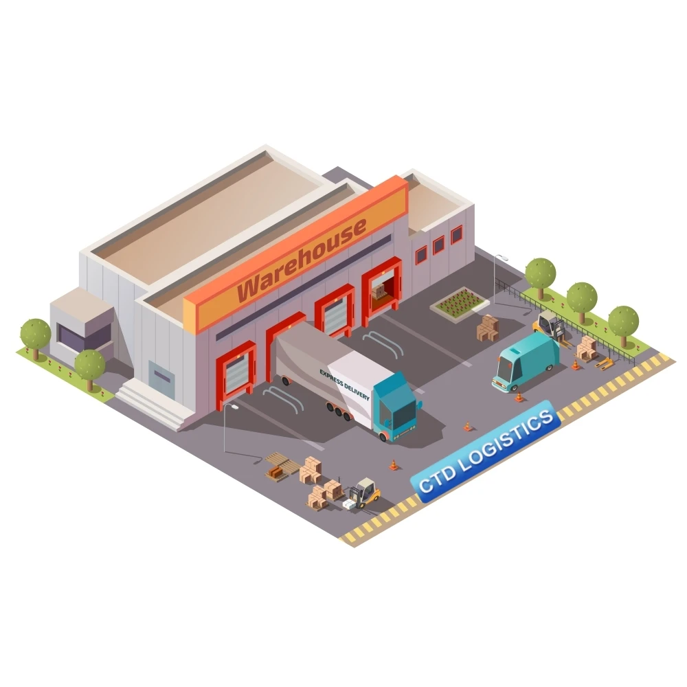 Аренда склада в Шэньчжэне услуги складского хранения по консолидации/погрузке и разгрузке контейнеров