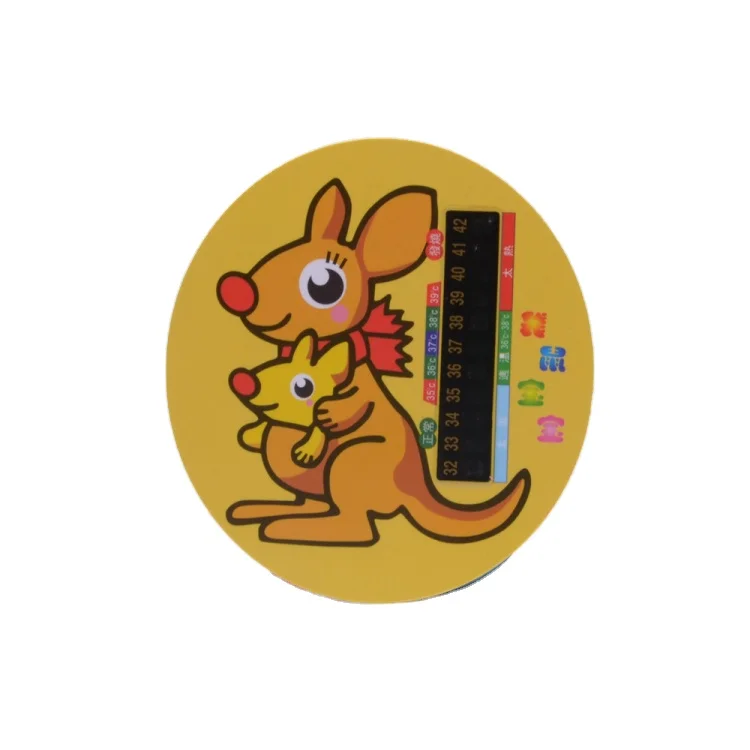 
Manufacturers Supply Baby Cartoon Shower LCD Waterproof Baby Bath Thermometer Card 