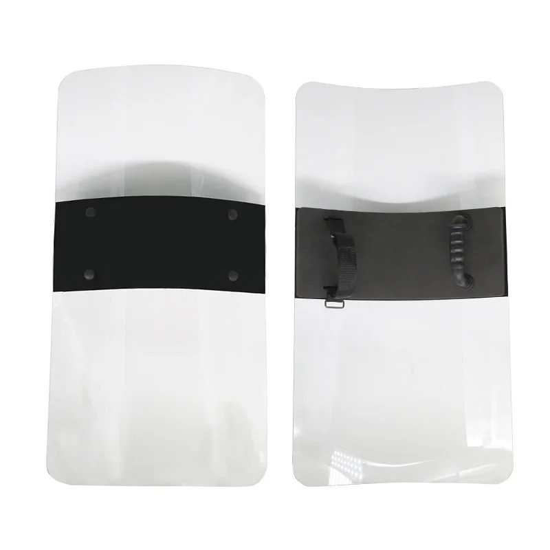 Doublsafe Tactical Combat PC Control Polycarbonate Riot Shield Essential Self Defense Supplies