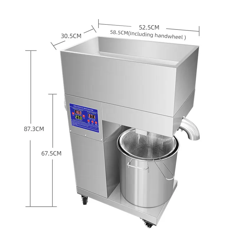 Automatic Oil Press Machine/ Peanut Oil Press Machine /sunflower Oil Press Machine Provided 220v Cold & Hot Pressing Machine 70
