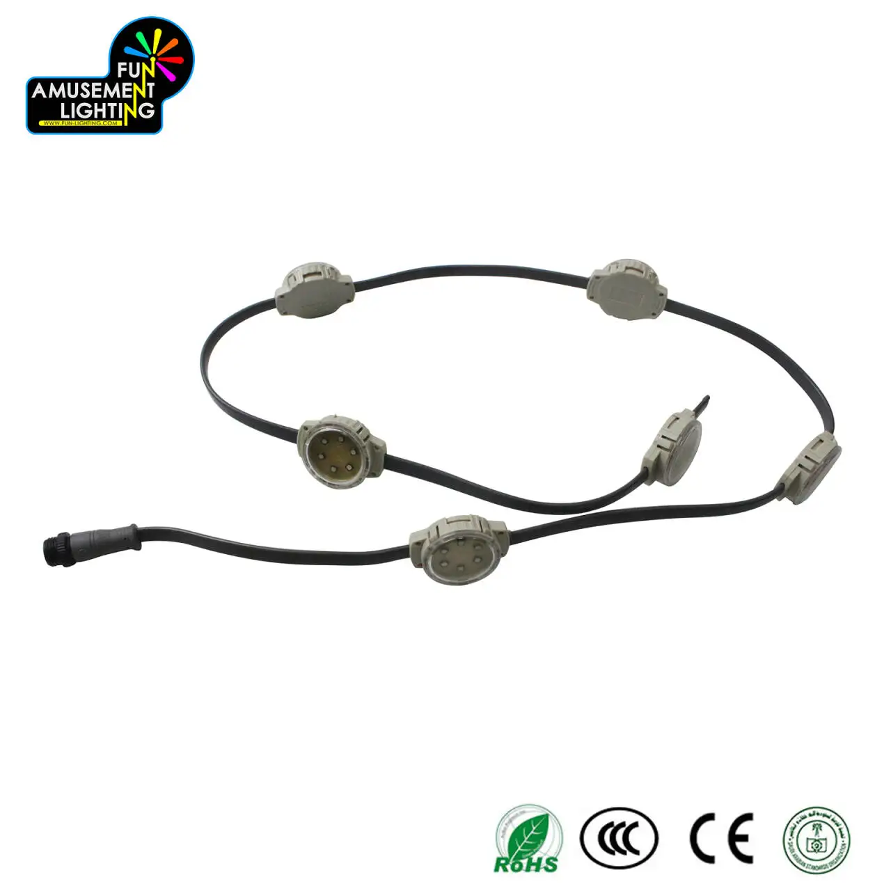 Освещение фасада здания RGB пиксель светодиодный свет водонепроницаемый красочный декоративный