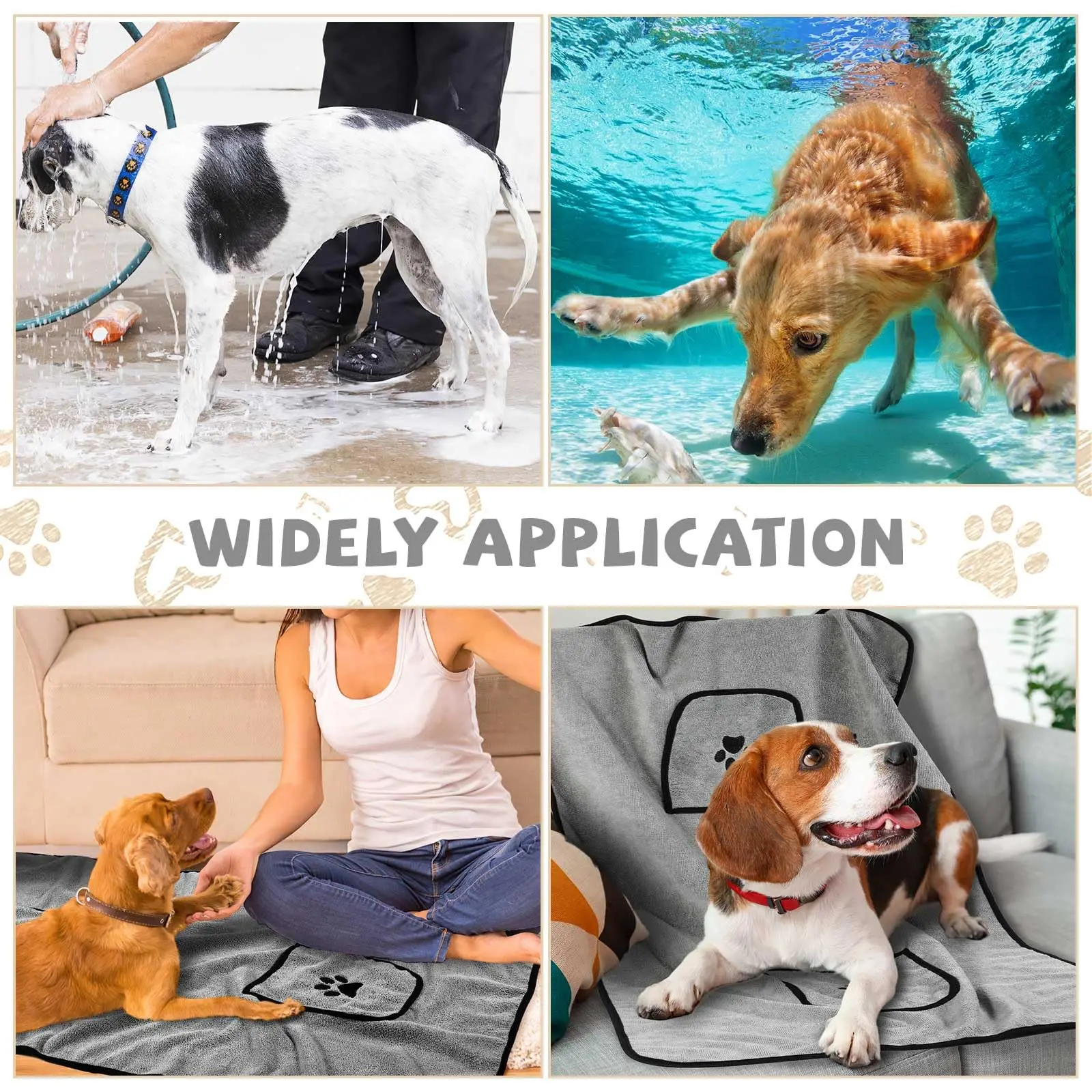 Wholesale quick dry bath dry dog towel