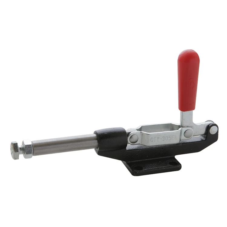 305EL Hand Tool Push Pull Action Toggle Clamp Flat Base Quick Release Fix Manual Tool With 60mm Plunger Stroke