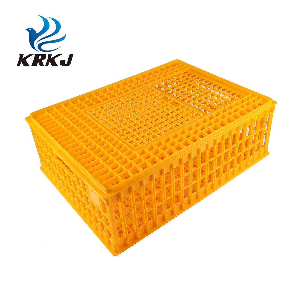 Cettia Multisize hollow plastic autolock transport crate poultry cages for layer chickens