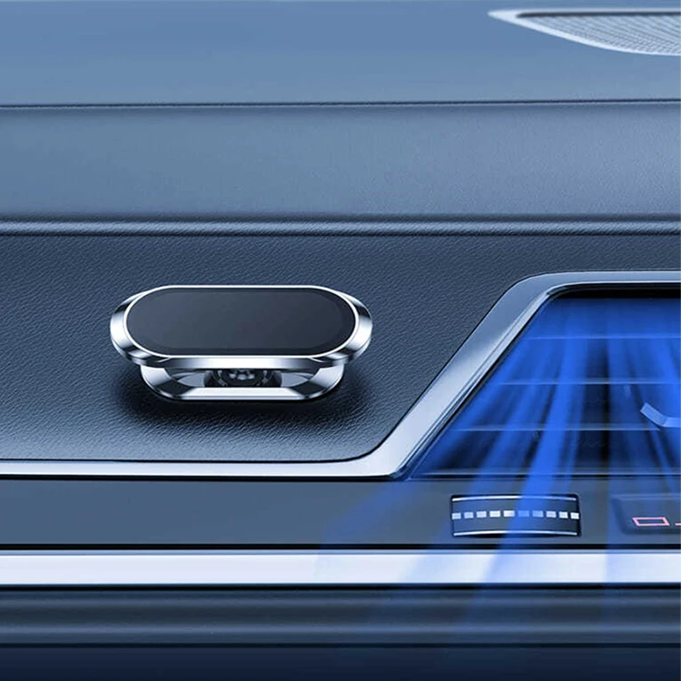 Маленький портативный вращающийся на 360 градусов магнитный автомобильный держатель мобильного телефона