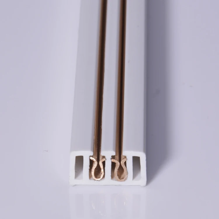 High Quality Shelf Lighting Connector Dc 12/24v Led Power Track  with Magnet Installation for Jewelry/Market Iron Cabinet