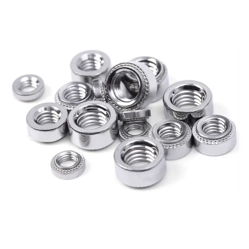 304 stainless steel galvanized self clinching nut 1/4-20 unc self clinch nut