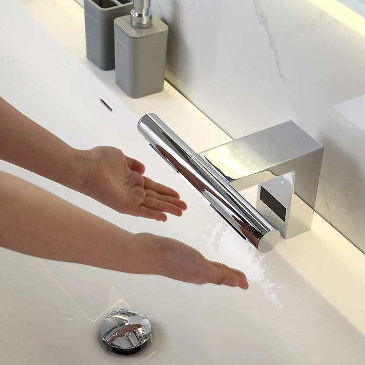 
built-in HEPA filter hands free sensor air tap hand dryer for household 