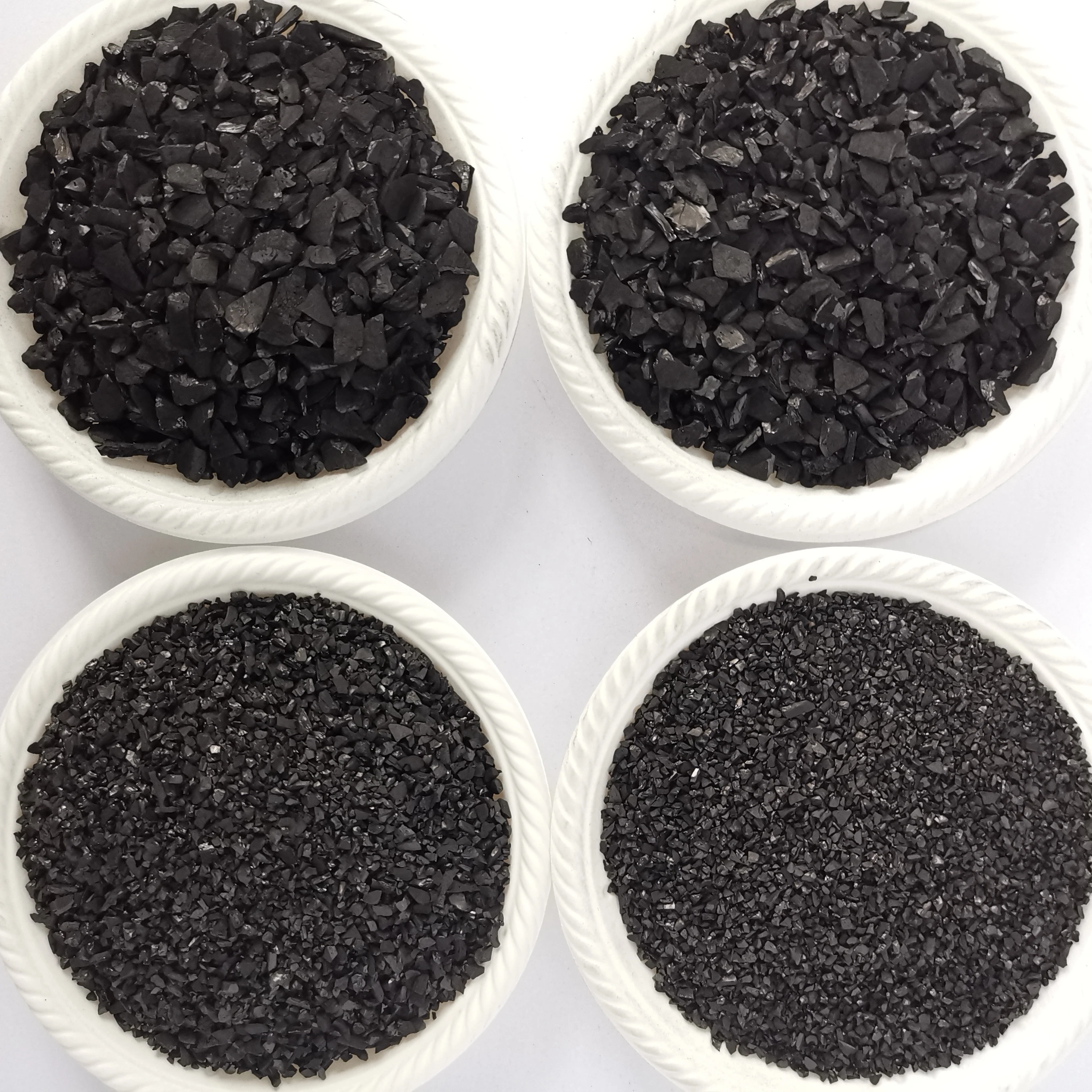 
Low ash granular coconut shell activated carbon 