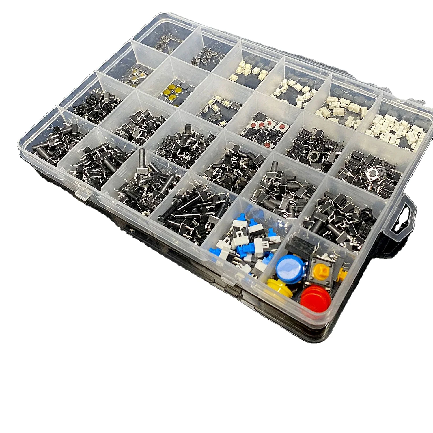 460pcs=24 types Tactile Push Button Touch Switch Remote Keys Button Microswitch Hot Sale