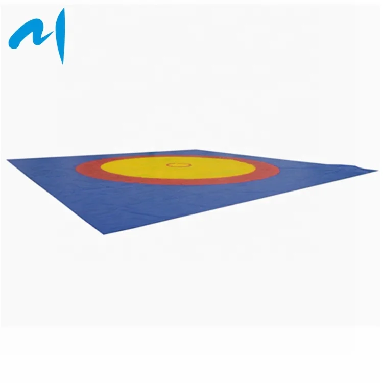 
High Quality Gym Floor Mat Gym Equipment 18OZ PVC Wrestling Mat Cover 