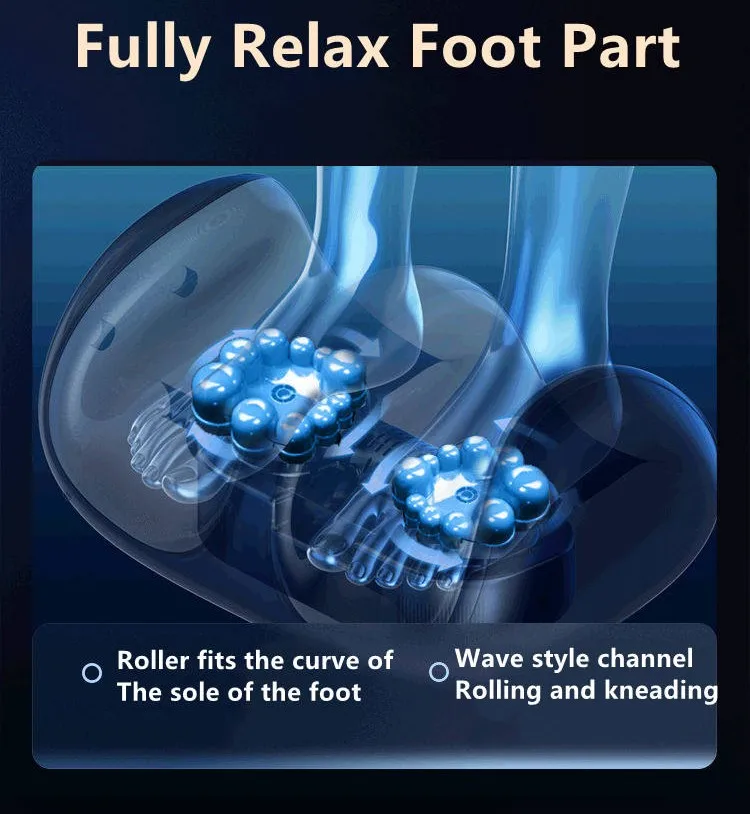 Foot Care Kneading Shiatsu Foot Massager Machine -increases Blood Flow Circul