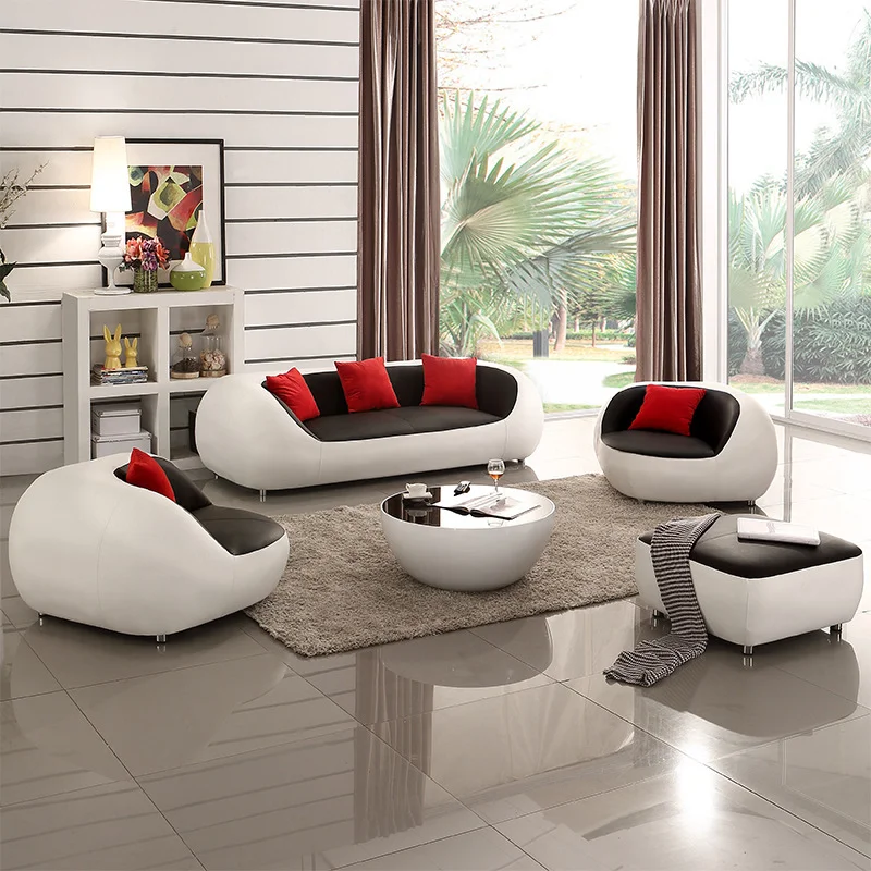 Customized Modern Style Leather Living Room Sofas Luxury Sofas Sectionals Couch Lounge Custom Sofa Set Furniture For Home
