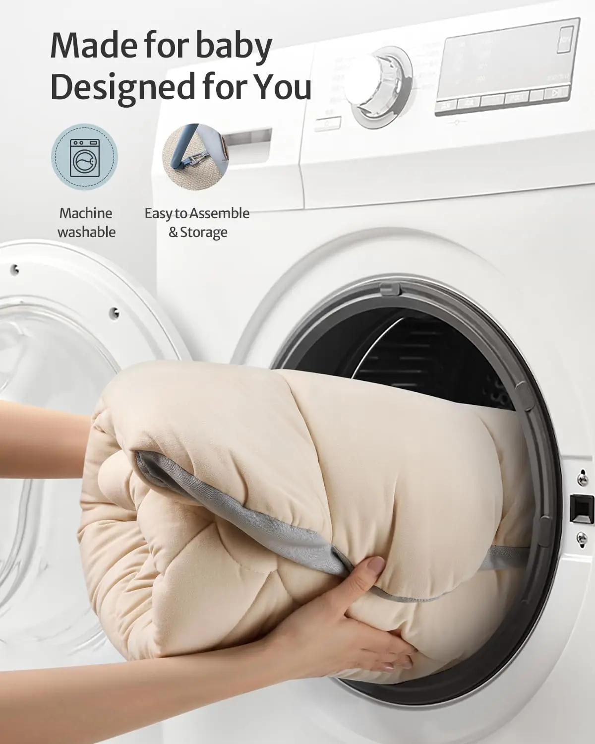 Sensorial Equipment Keep Kids Entertained Vibrant Colors Interactive Tactile Assorted Textured Sensory Tummy Time Mat for Adhd