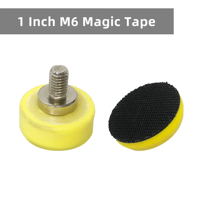 Multifunctional Self-Adhesive Sanding Pad Plates 1 Inch Grinding Plate Polishing Pad For Car/Sail