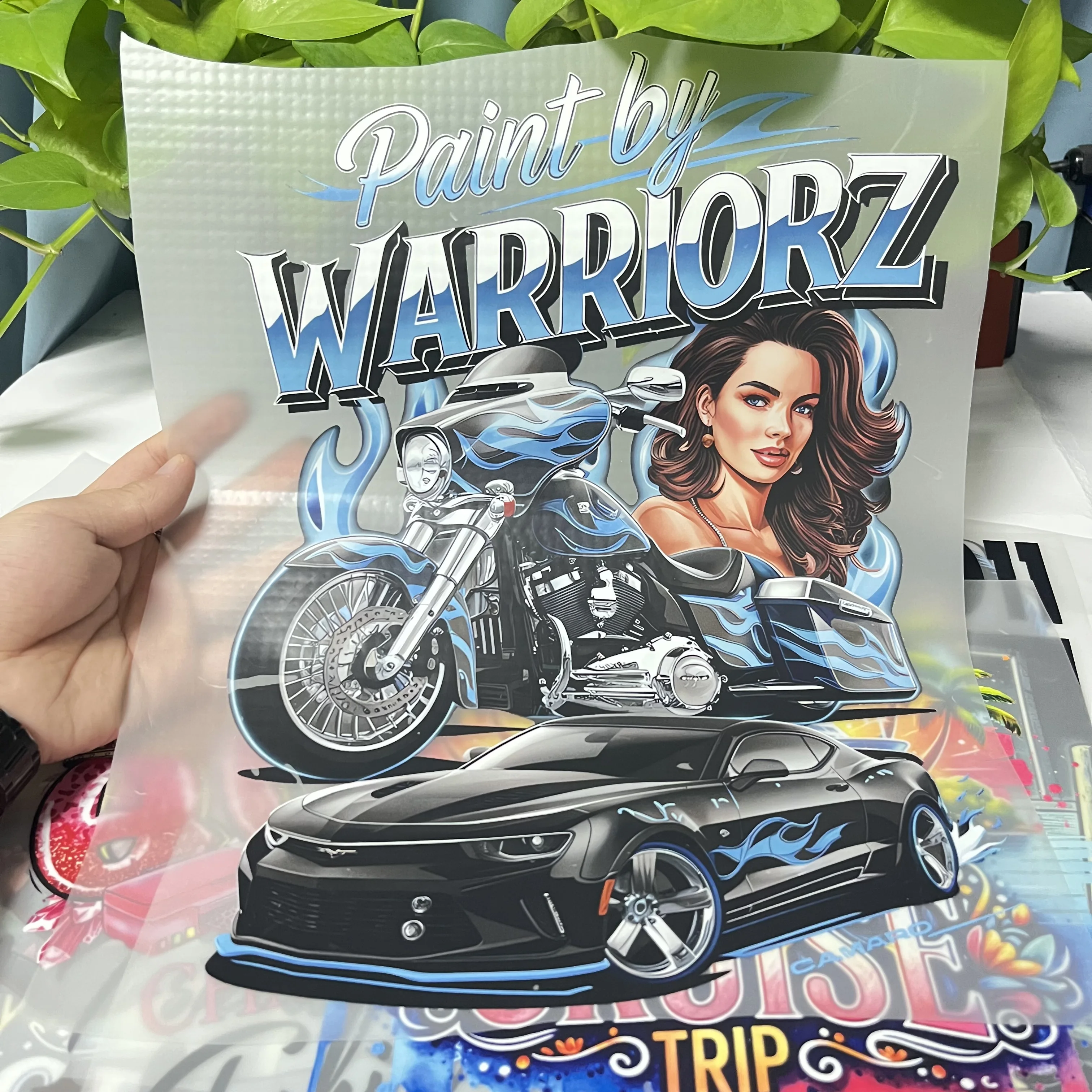 Hot wholesale sale dtf transfers designs for garment ready to press custom heat transfer stickers for clothes