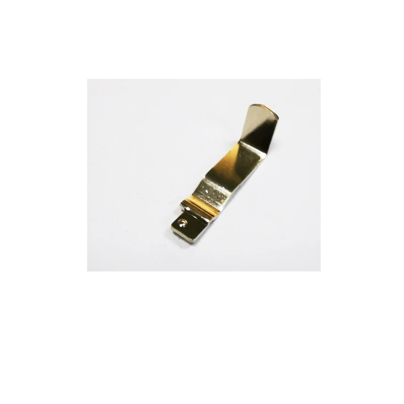 OEM high precision copper power socket connector brass electrical metal stamping parts socket clip brass copper contact