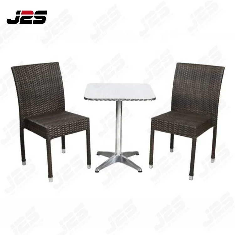 Factory price Restaurant Industrial vintage rural style metal rectangle table cafe chair used restaurant furniture