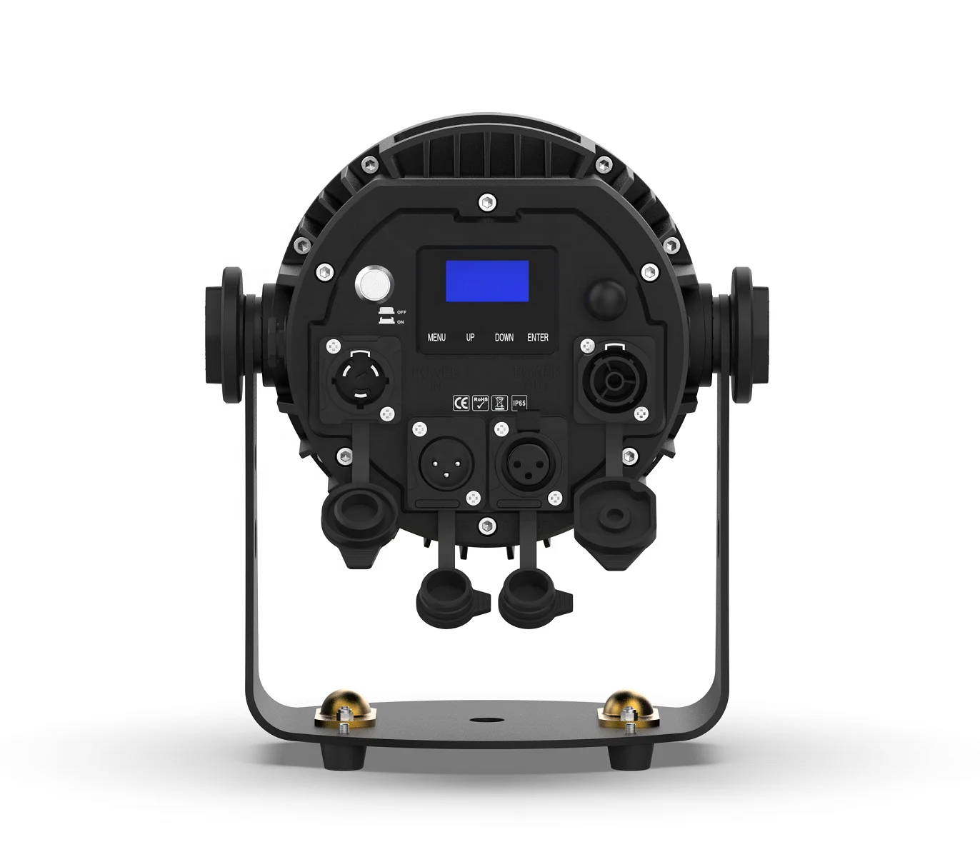 IP65 Outdoor lighting 80W RGBCLA Battery Powered Wireless DMX LED Par Light Waterproof Wedding DJ UP Lighting