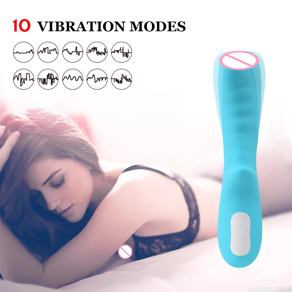 Adult Products Vibration Modes G-Spot Vibrating Dildo Waterproof multi-speed rabbit Vibrator