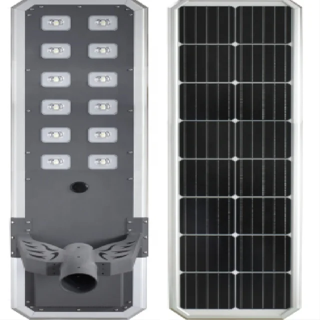 Grape 2021 new outdoor waterproof Led solar street light 100W Hot products aluminum outdoor solar lights with remote control