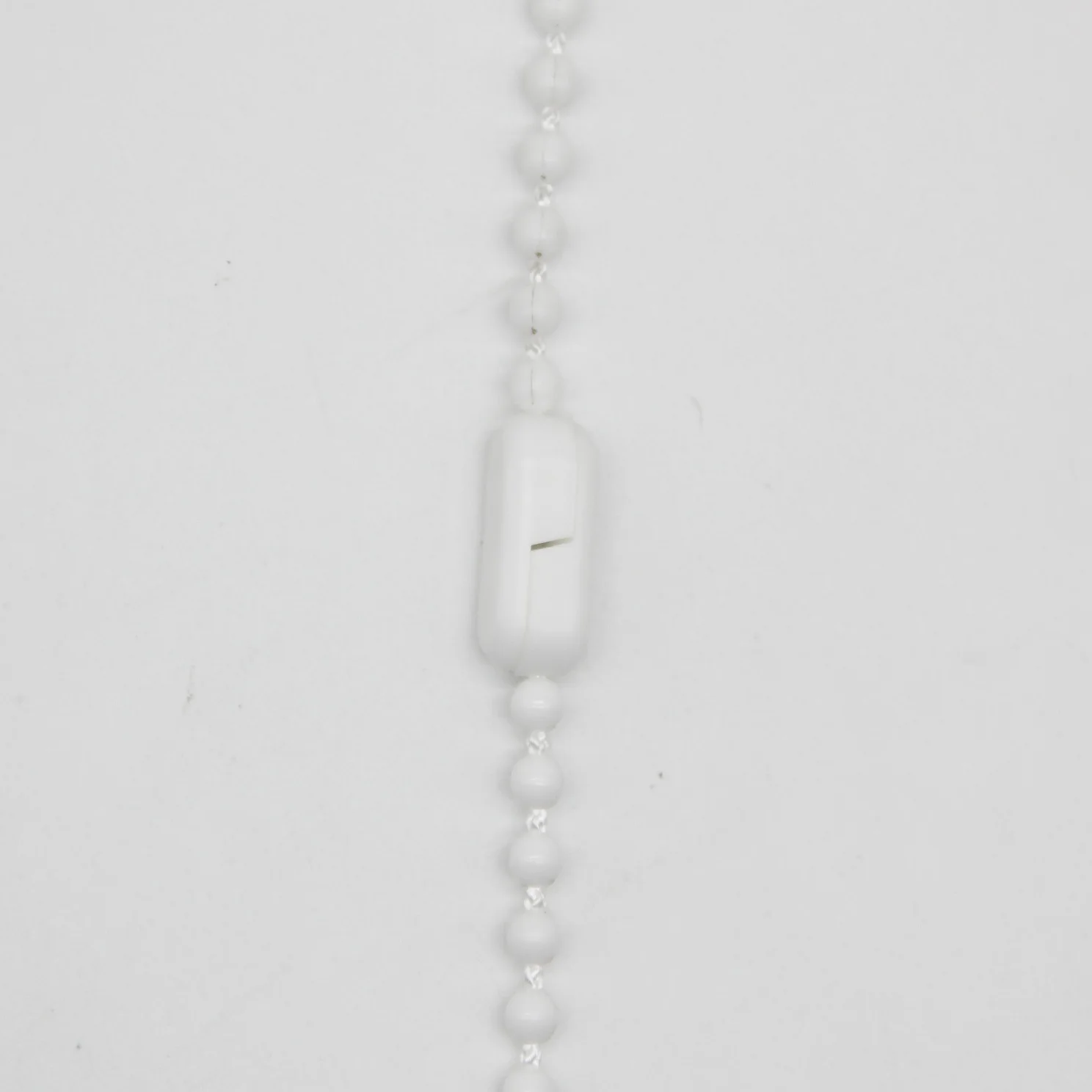 White Roller Blind Plastic Chain Connector CC02 for bead ball chain