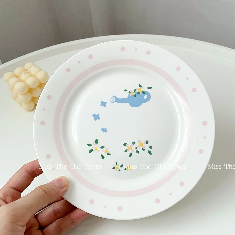 
custom kitchen plates set dinner ceramic round plate for sale 