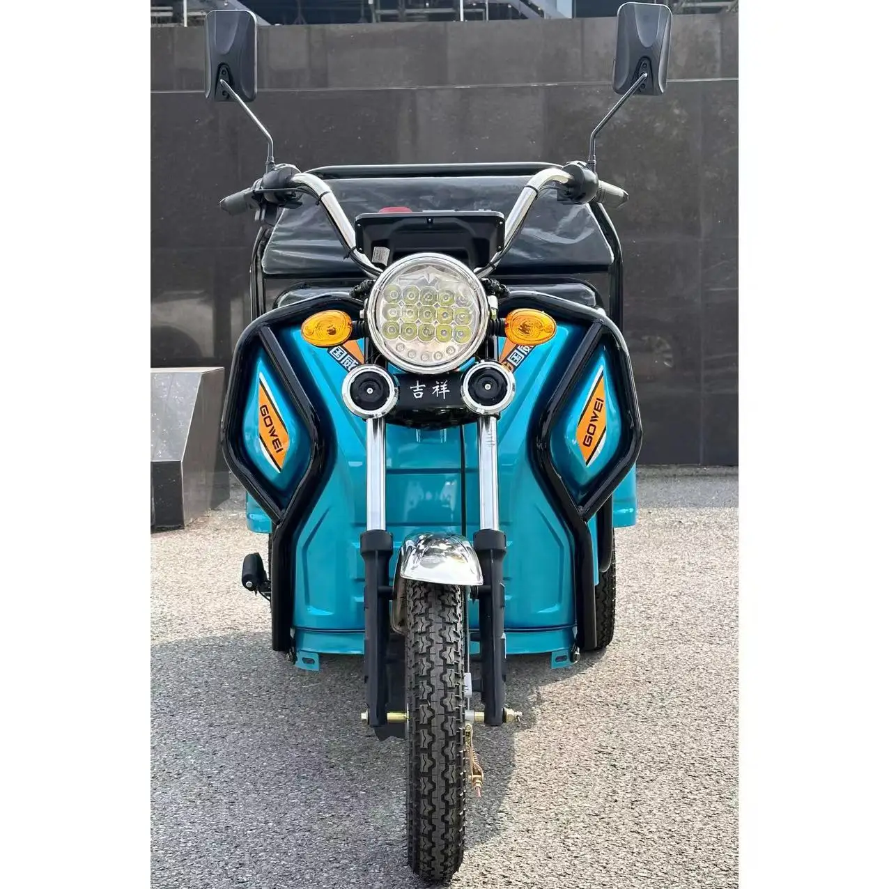 1000w electric tricycle for cargo adults gowei three wheeler motorcycle  farm use guowei cargoo tricycle for sale