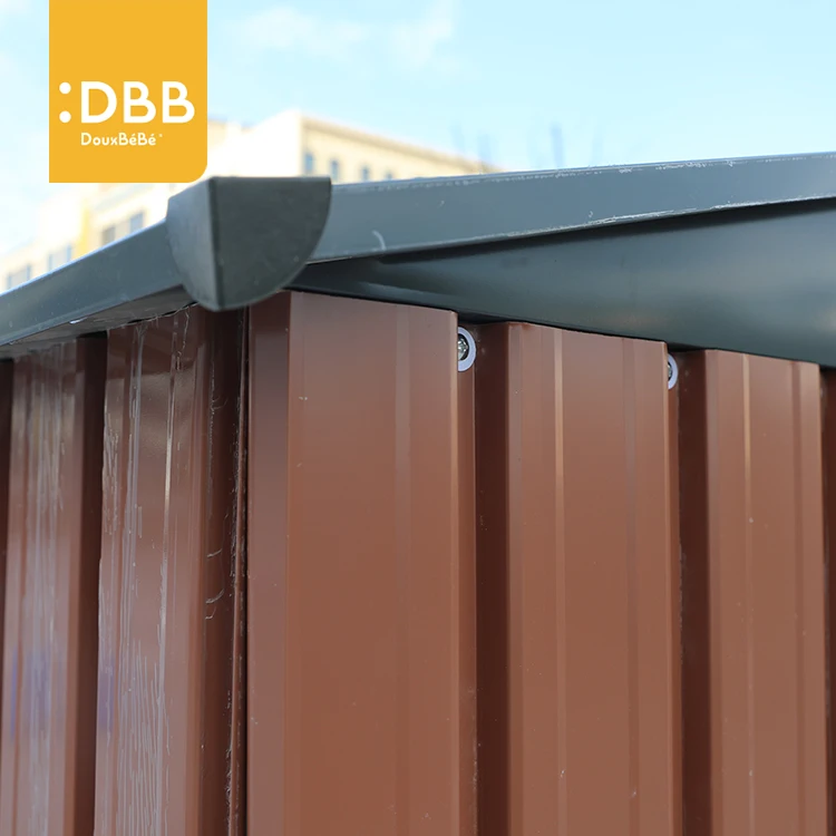 Aluminum Alloy Garden Sundries Storage Room Aluminum Composite Panel Mobile Warehouse Serre De Jardin Ecologique