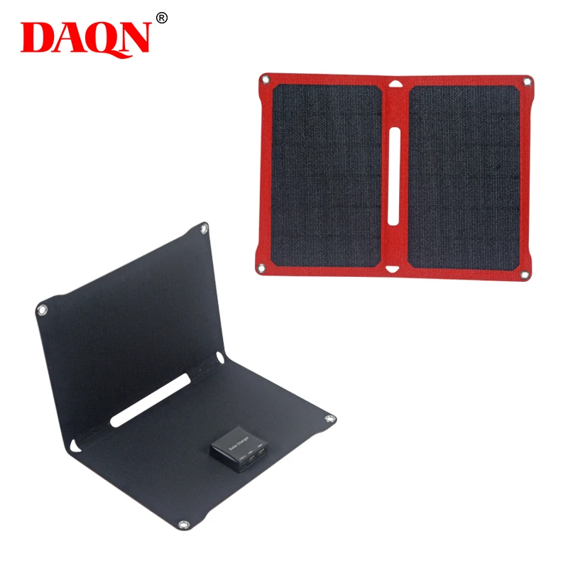 ALLTOP High efficiency cheap price portable foldable monocrystalline panel 14W folding solar panel