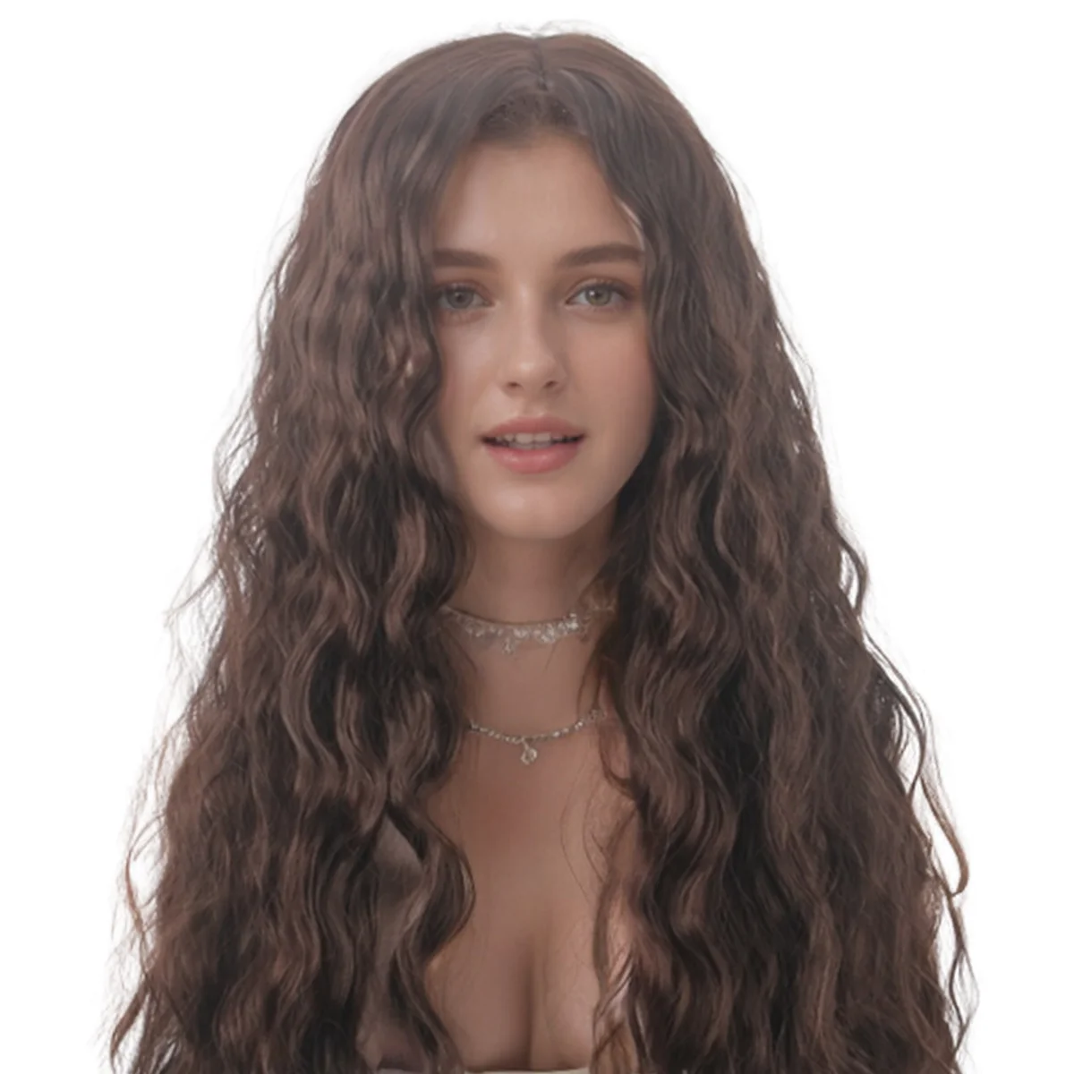 ANXIN Body Wave  Synthetic Hair For Women Party