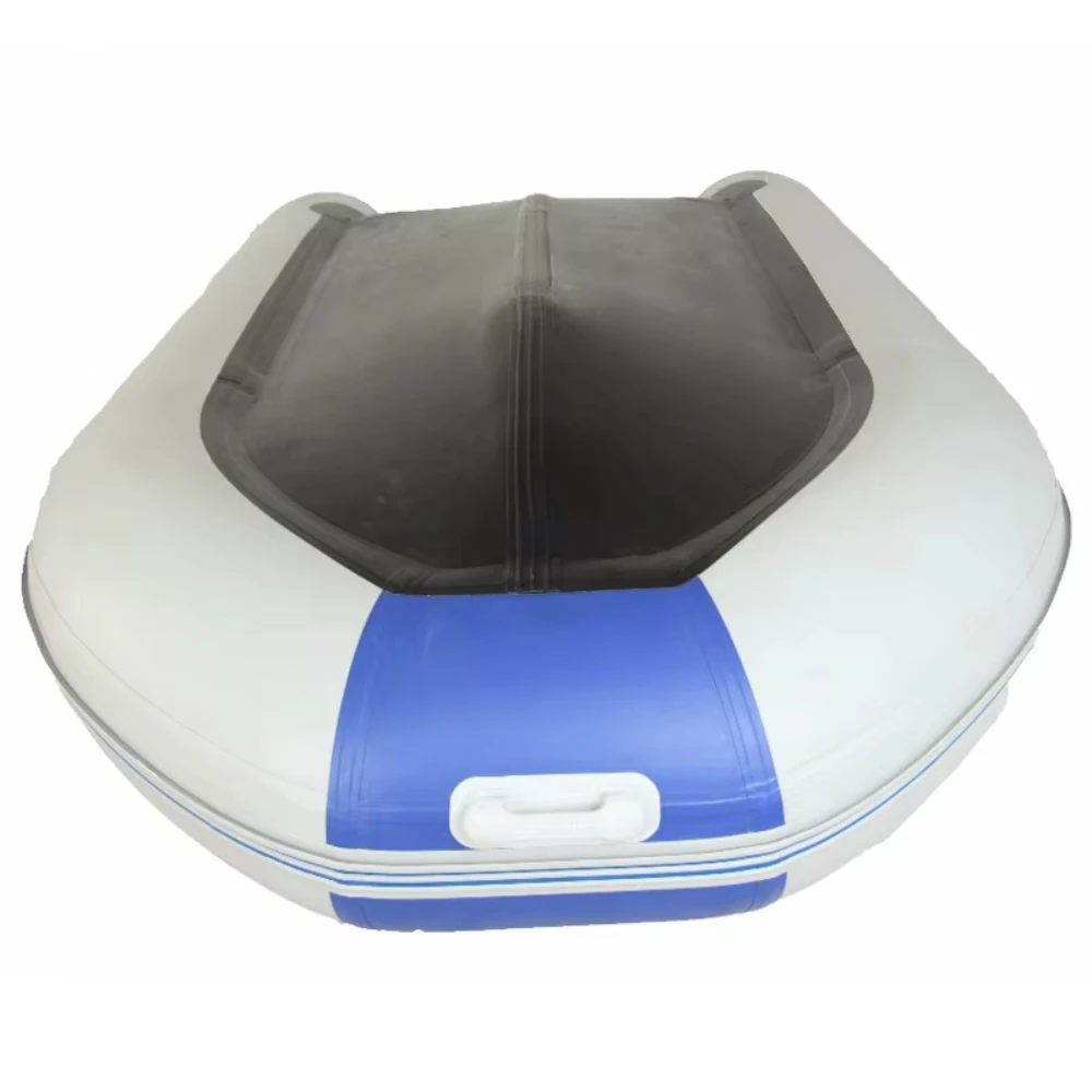 2024 China Factory High Quality CE Certified 1.2mm PVC Aluminum Floor Kayak Cheap Speed Rowing Folding Boat Inflatable Dinghy