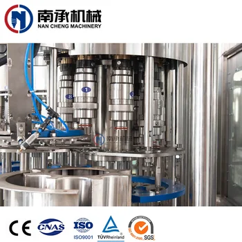 Automatic wishing filling capping carbonated drink 3-in-1 Co2 beverage filling machine