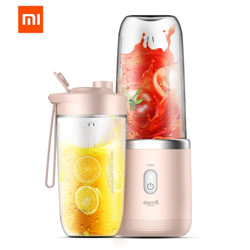 
Original Xiaomi Mijia Deerma multi-function electric mini juicer fruit blender pink color DEM-NU05 Original Xiaomi Mijia Deerma multi-function electric mini juicer fruit blender pink color DEM-NU05