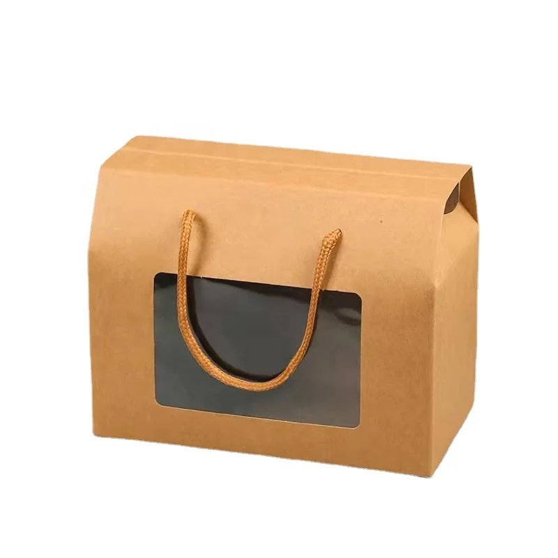 Latest design hand DiHe small snacks, gift boxes and custom logo printing leather gift bag packaging souvenirs