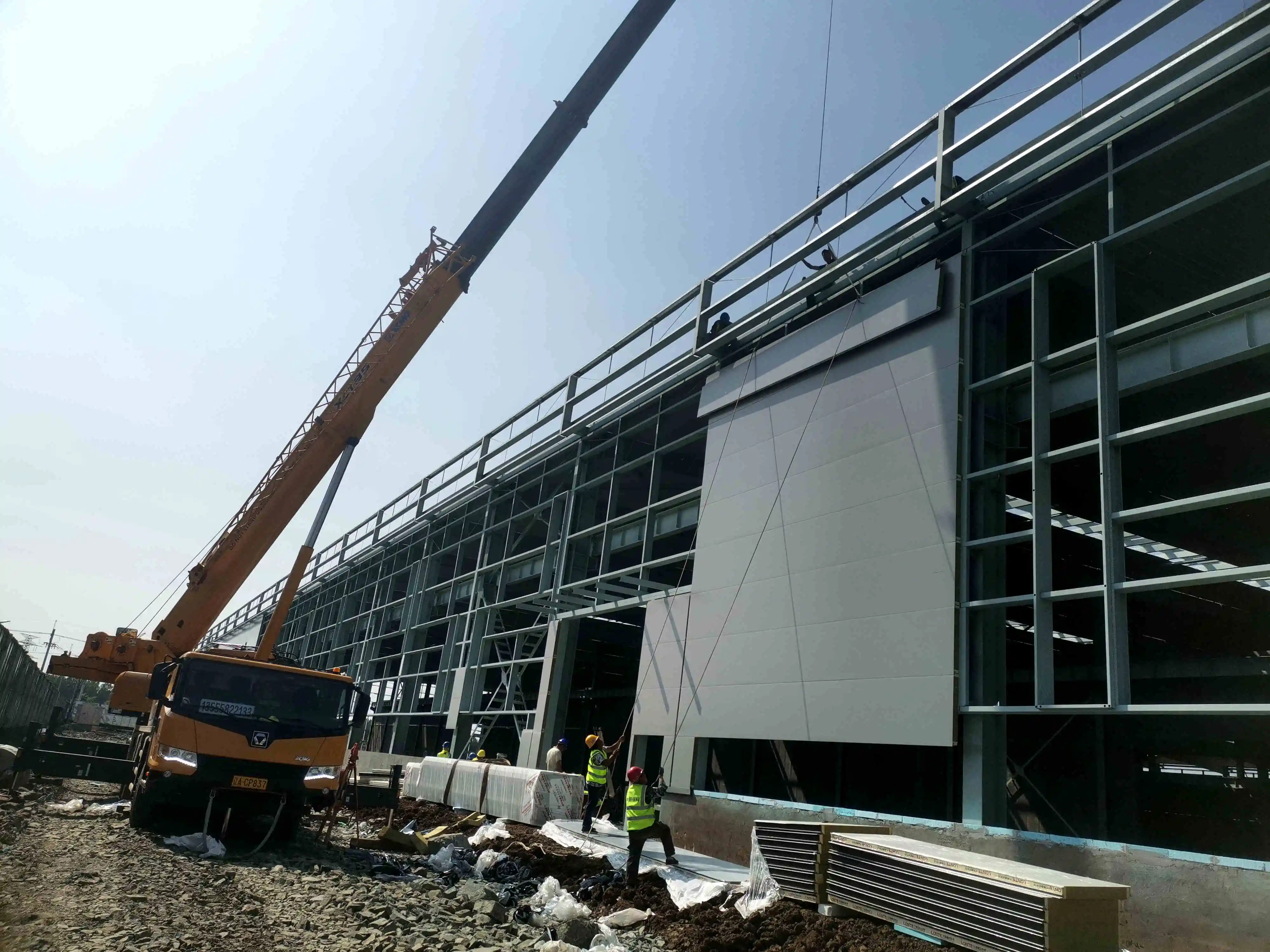 Modern Design Warehouse Steel Structure Light Gauge Metal Workshop Building with Competitive Price Quonset Hut Quonset Hut